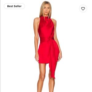 Red samba dress